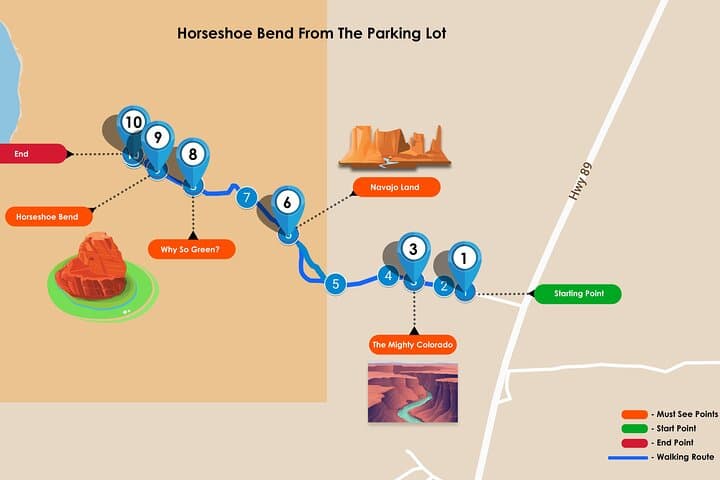 Horseshoe Bend Audio Walking Tour: Self-Guided Overlook Experience in Page, AZ photo 2