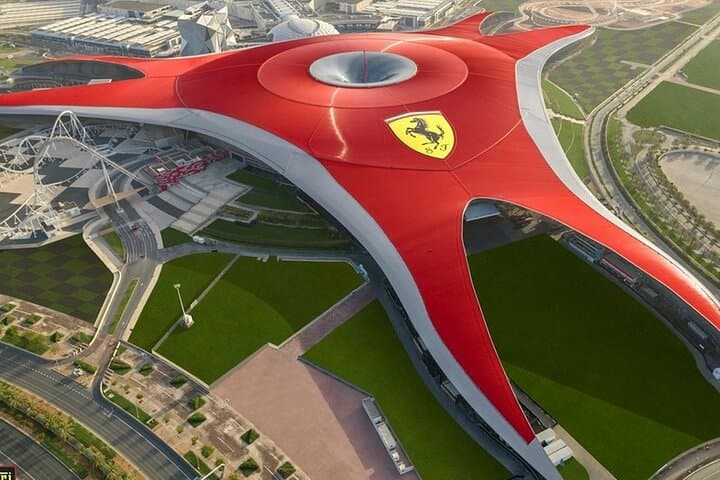 Abu Dhabi Full-Day City Tour and Ferrari World: Sheikh Zayed, Corniche & Theme Park