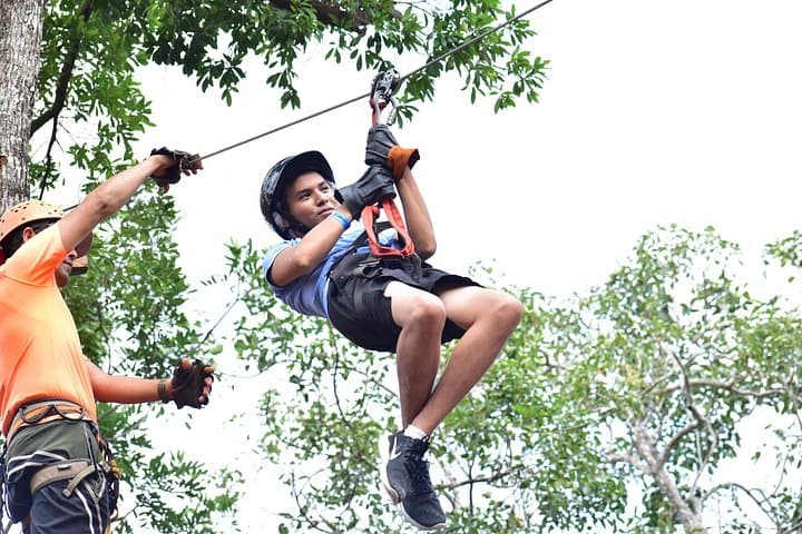 Playa del Carmen 3-in-1 Jungle Adventure: ATV, Zipline & Cenote Swim photo 3