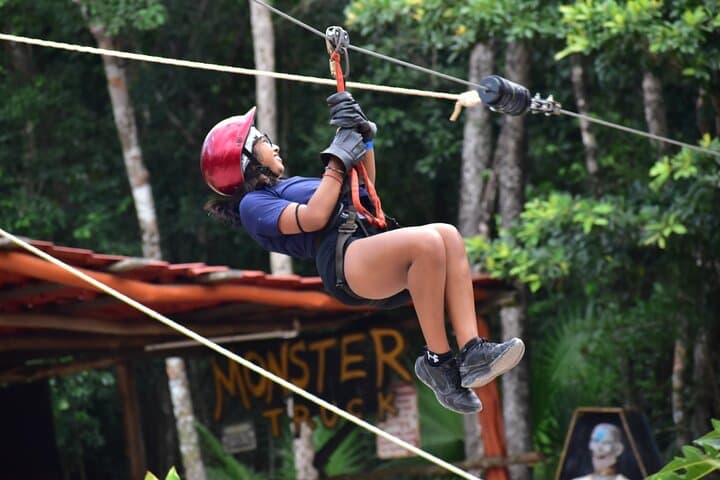 Riviera Maya Adrenaline Combo: ATV, Zipline & Cenote from Cancún photo 3