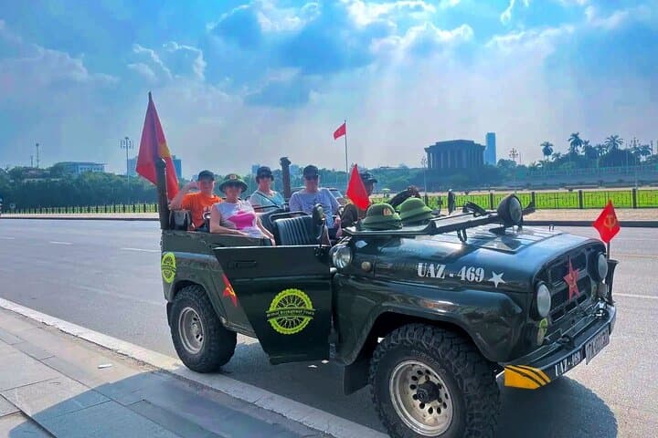 Explore Hanoi’s Backstreets by Army Jeep — Highlights & Hidden Gems photo 2