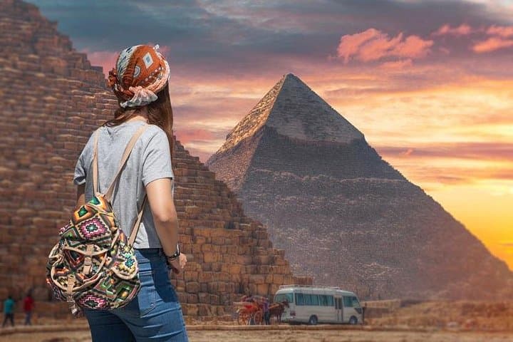 Private Guided Adventure at the Pyramids of Giza: Panorama, Sphinx & Valley Temple photo 4