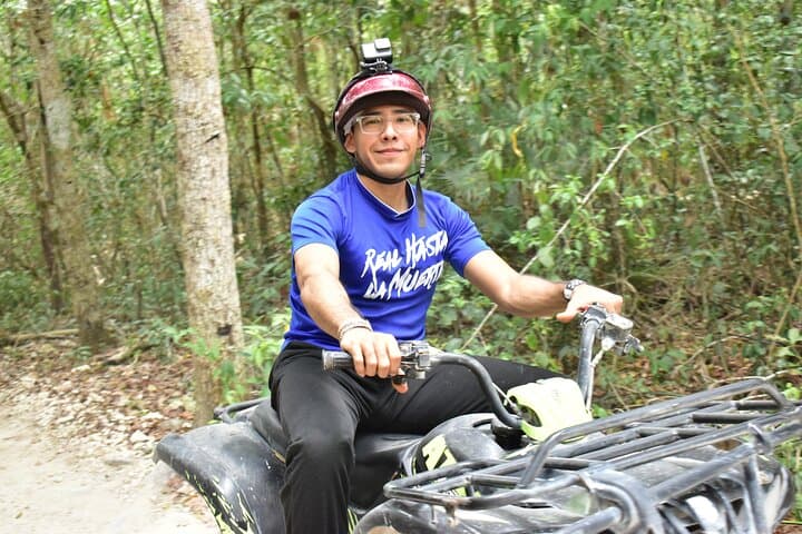 Mayan Jungle Combo: ATV Ride, Six Ziplines & Cenote Swim from Playa del Carmen photo 2