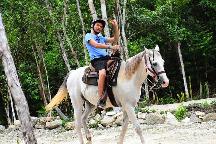 Riviera Maya Jungle Combo: ATVs, Ziplines, Horseback & Cenote Swim from Cancún photo 4