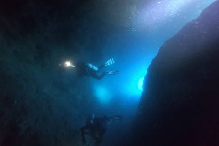 Half-Day Symi Scuba: 2 Dives to Wrecks, Caverns and Turtle Beach