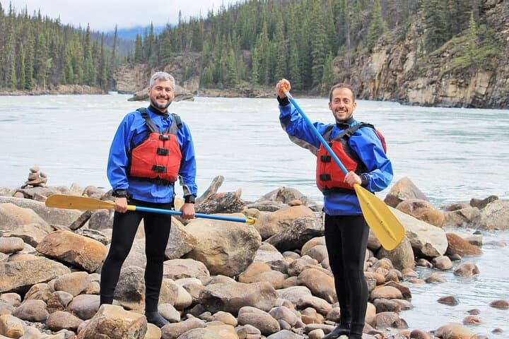 Athabasca Canyon Family Rafting: Class II+ Rapids from Jasper photo 5