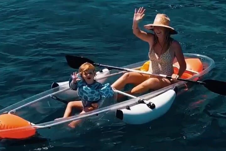 Clear-Bottom Glassy Kayak Rental in Maui — Makena Tandem Experience photo 3