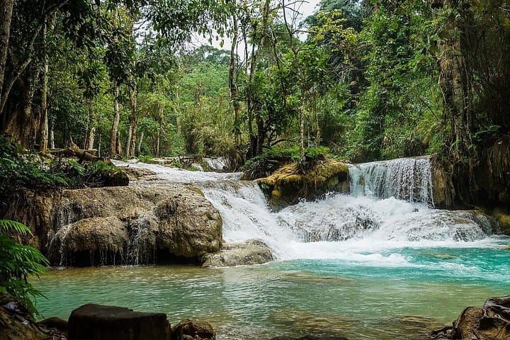 Boat to Buddha: Pak Ou Caves and Kuang Si Waterfall Private Tour from Luang Prabang photo 3