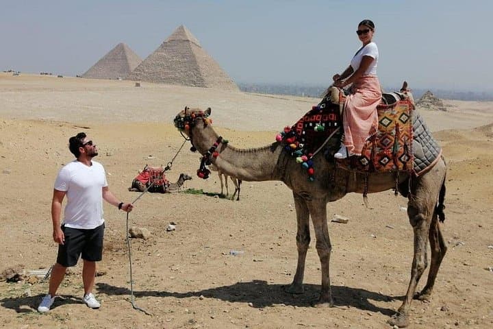 Fly from Sharm el Sheikh: One-Day Giza Pyramids and Egyptian Museum Tour photo 1
