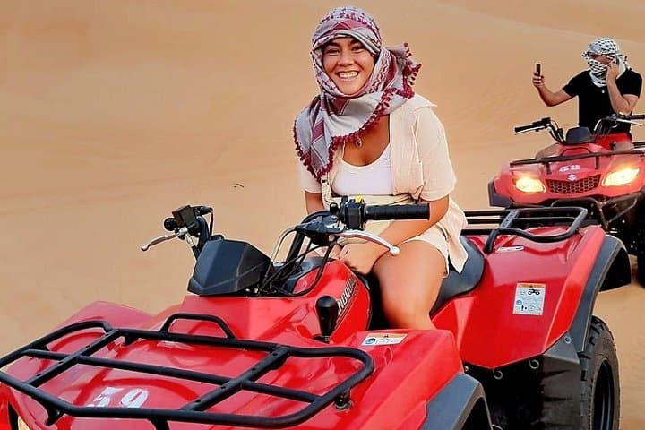 Red Dunes Quad Bike Safari in Dubai — Sandboarding, Camel Ride & BBQ Sunset photo 3