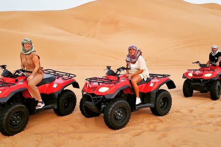 Red Dunes Quad Bike Safari in Dubai — Sandboarding, Camel Ride & BBQ Sunset photo 1