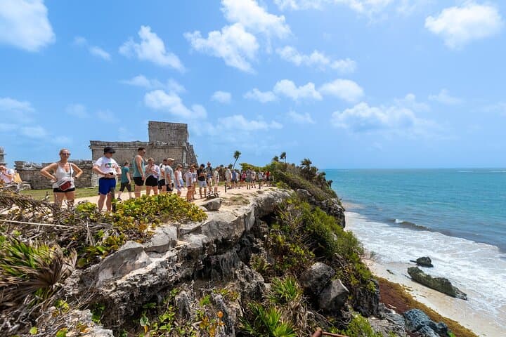 4X1 Tour: Tulum, Cobá, Cenote & Playa del Carmen — Day Trip from Cancún photo 1