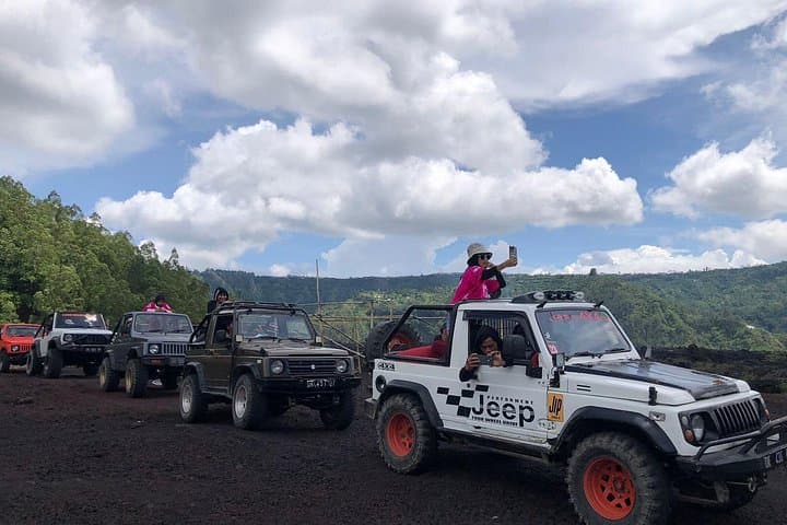 Jeep Sunrise on Mount Batur: Black Lava Fields & Natural Hot Springs photo 5