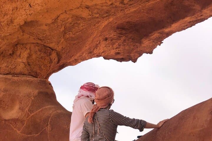 Wadi Rum Private Jeep and Wild Camping: Full-Day 4x4 Adventure and Starry Overnight photo 5