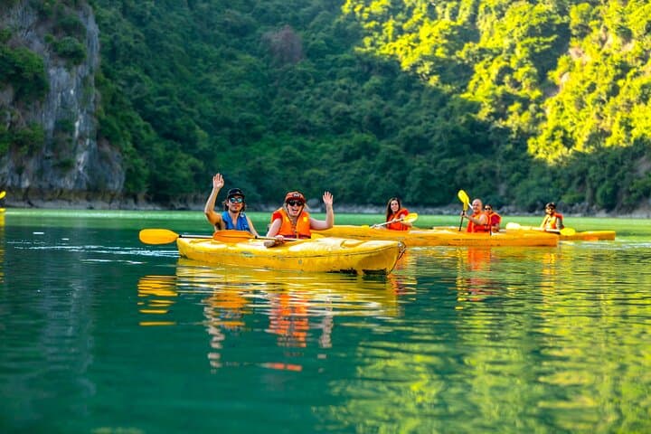 Lan Ha Bay 3-Day Adventure: Kayaking, Biking, Night Paddle & Jungle Bungalow
