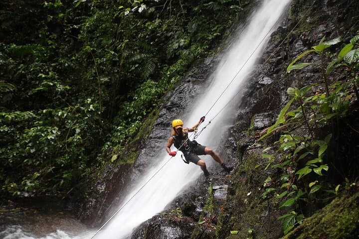 La Fortuna Canyoning and Whitewater Rafting Combo with Organic Farm Lunch photo 3
