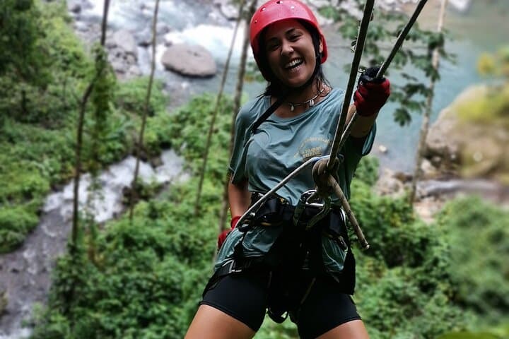 La Fortuna Canyoning and Whitewater Rafting Combo with Organic Farm Lunch photo 2