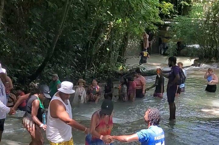 Dunns River Falls Full-Day Guided Tour from Montego Bay — Climb the Falls & Ocho Rios Shopping