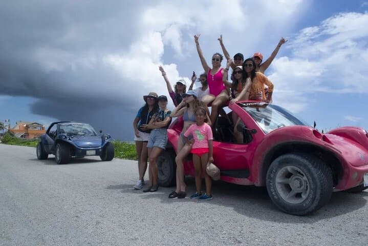 Cozumel Buggy Adventure: Beaches, Snorkel & Tequila from Cancun