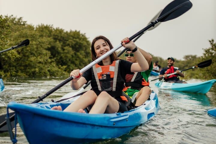 Kayak the Purple Island Mangroves: Al Thakhira Guided Tour, Qatar