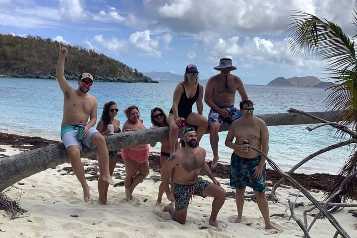 Private Power Catamaran Charter to Snorkel with Turtles and Secluded Beaches in the Virgin Islands photo 2