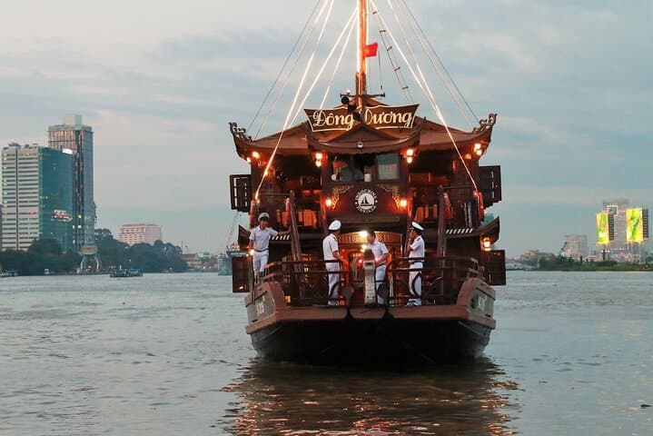 Saigon Jeep City Tour and Musical Dinner Cruise on the Saigon River photo 4