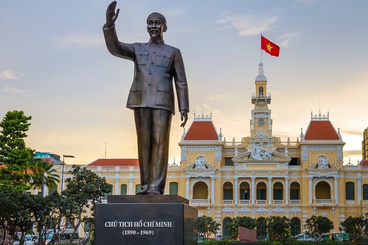 Saigon By Night Jeep Tour: Explore Ho Chi Minh City's French Colonial Landmarks photo 2