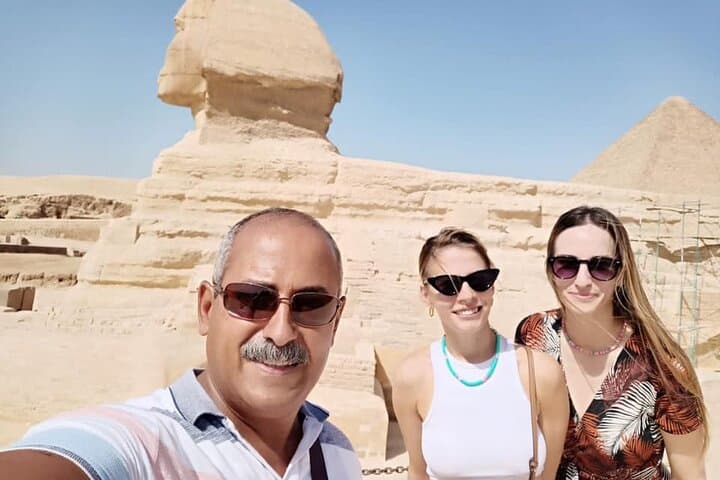 Giza All-In-One: Pyramids, Sphinx, Camel & Sunset Quad with Nile Dinner Cruise photo 2