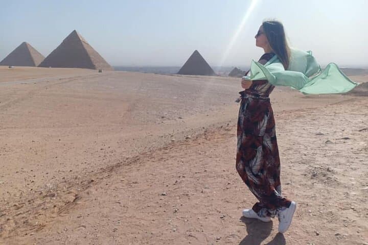 Giza All-In-One: Pyramids, Sphinx, Camel & Sunset Quad with Nile Dinner Cruise photo 4