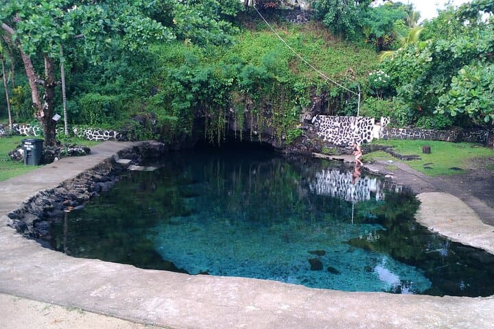 Pristine Waters of Upolu: To Sua Trench, Lalomanu & Waterfall Swim Day Tour photo 4