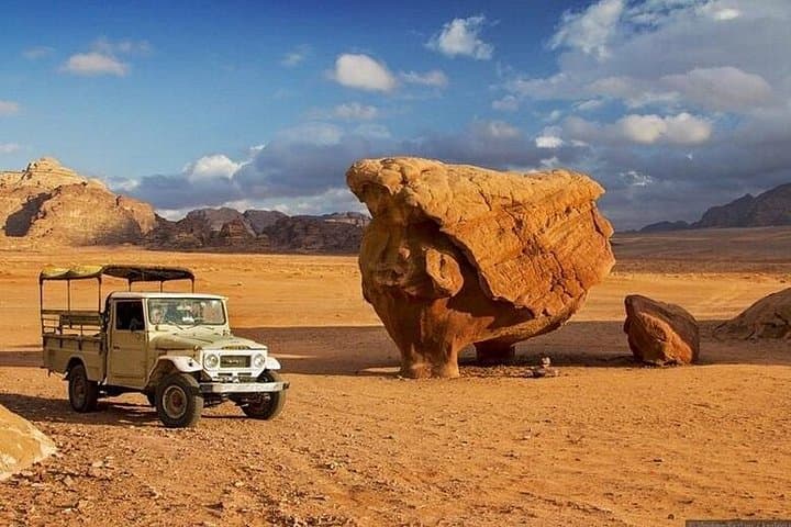 Full-Day Private Wadi Rum Jeep Adventure from Amman or Queen Alia Airport photo 4