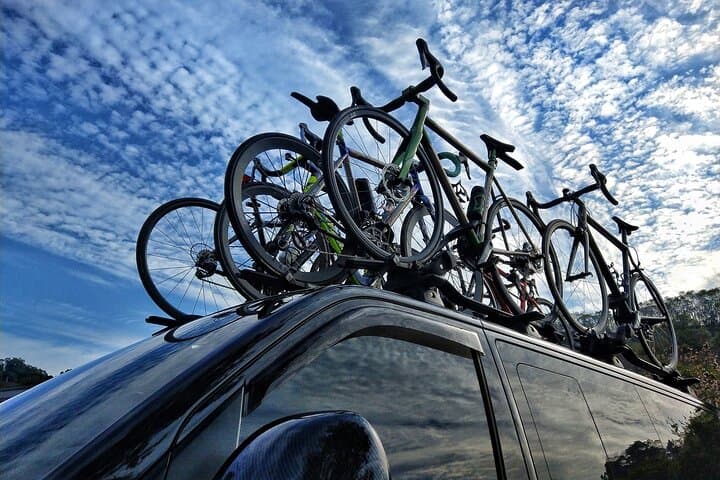 Cycling Support Van in Taiwan: 7-Person Bicycle Nanny from Taipei