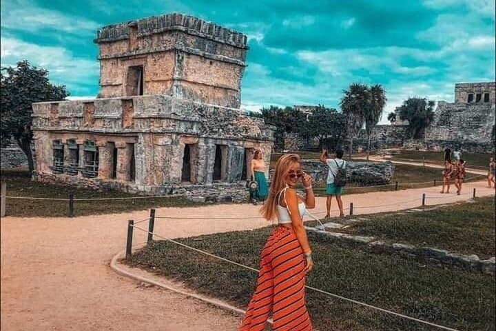 Tulum All-in-One Day: Ruins, Jungle Zipline, Rappel & Cenote Snorkel photo 2