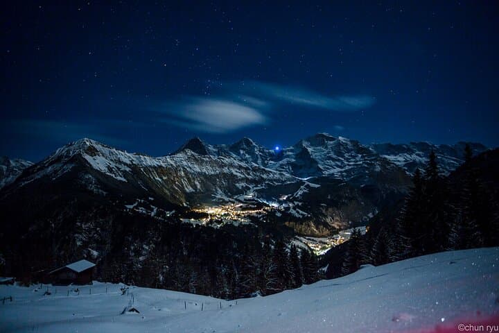 Moonlit Sled Run and Swiss Fondue near Interlaken photo 3
