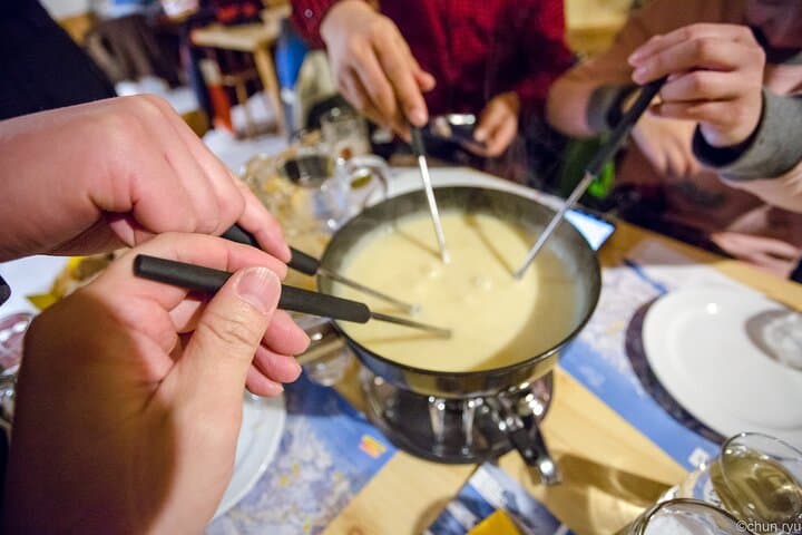 Moonlit Sled Run and Swiss Fondue near Interlaken photo 4