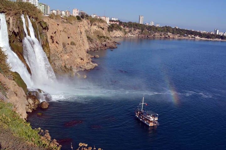 Antalya Day Trip from Side: Old Town, Tunektepe Cable Car & Kurşunlu Waterfall