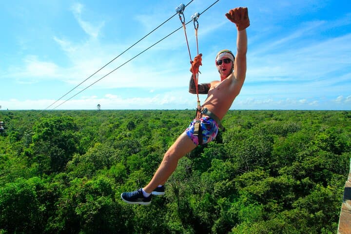 Riviera Maya Yal-Kú Snorkel, ATV & Zipline Day Adventure photo 4