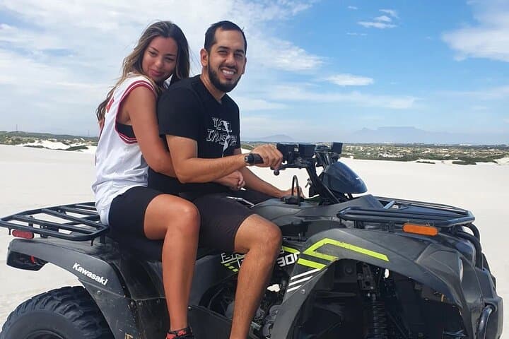Quad Biking the Atlantis Dunes: Cape Town Sand Adventure with Table Mountain Views photo 2
