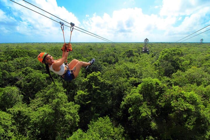 Tulum Ruins, Cenote Swim & Zipline Rappel Adventure from Riviera Maya photo 6