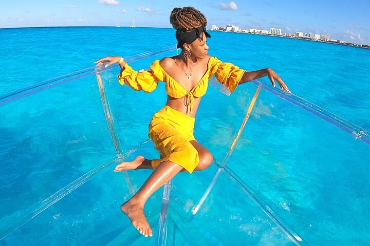 Clear-Boat Snorkel Tour in Cozumel — Ferry from Cancun & Playa Del Carmen photo 2