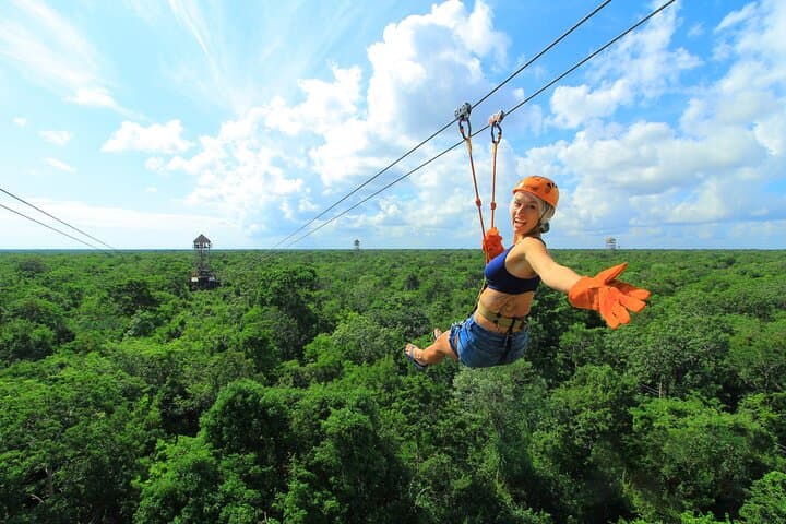 Riviera Maya Adrenaline Day: ATV, Zipline & Cenote Cavern Adventure photo 3