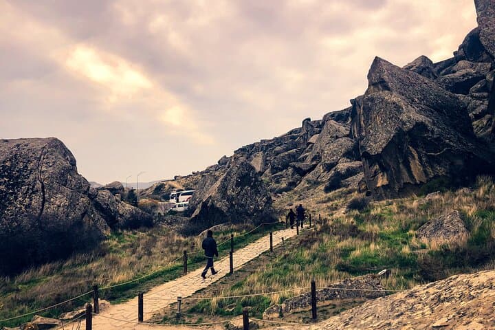 Gobustan Mud Volcanoes & Fire Mountain Private Tour from Baku photo 4