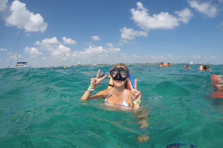 Sail to Isla Mujeres: Catamaran Day Trip with Open Bar from Cancun photo 6