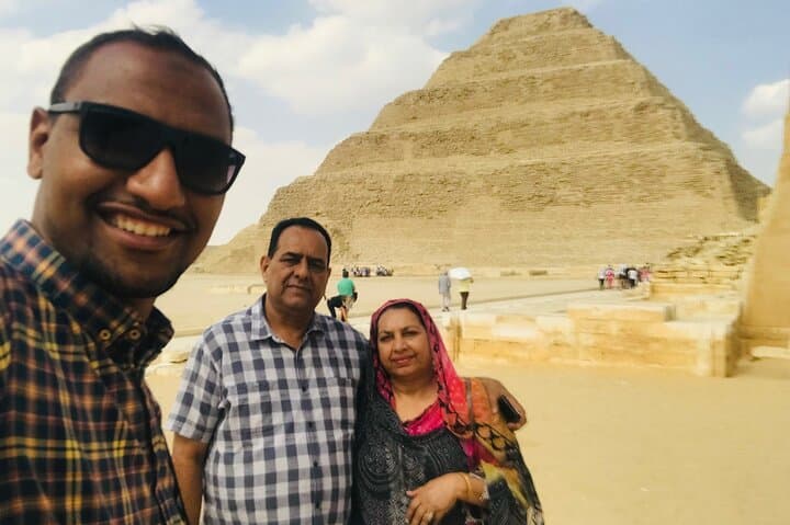Private Giza Pyramids Guided Tour: Khufu, Khafre and the Sphinx Panorama photo 2