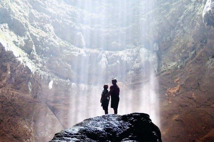 Jomblang Cave Day Trip Yogyakarta — Rappel Into the Light