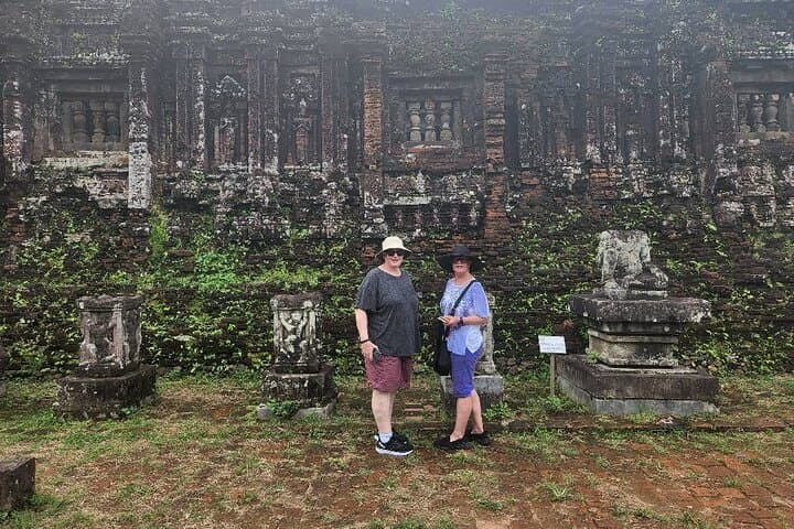 My Son Sunrise Temples & Private Boat Return to Hoi An Walking Tour