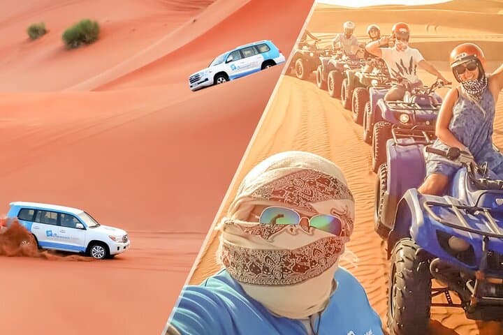 Red Dunes Safari and Dubai Marina Dhow Cruise: 2-Day Desert & Dinner Experience photo 2