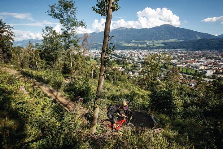 Innsbruck Arzler Alm Guided E‑Bike Single Trail Tour