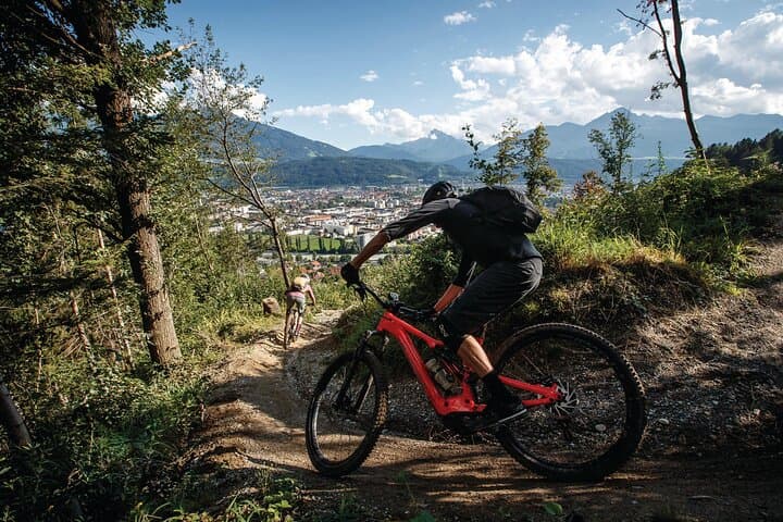 Innsbruck Arzler Alm Guided E‑Bike Single Trail Tour photo 2