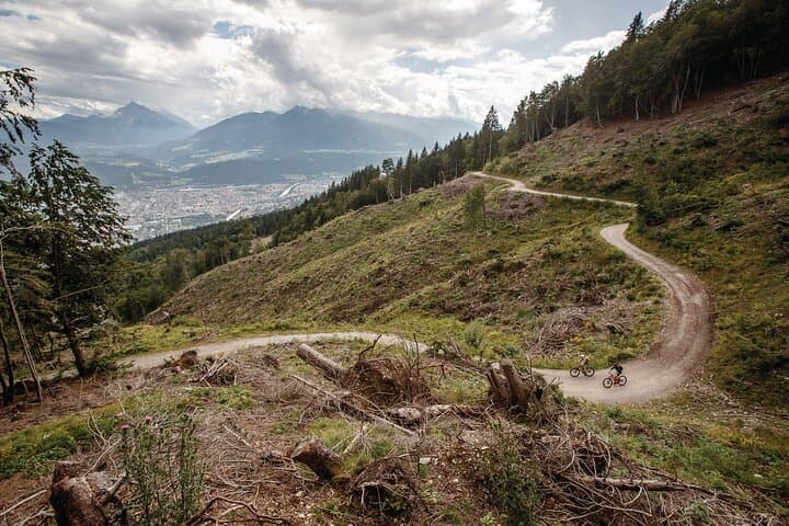 Innsbruck Arzler Alm Guided E‑Bike Single Trail Tour photo 5